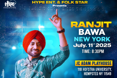 FOLK STAR LIVE IN CONCERT IN NEW YORK BY RANJIT BAWA in Hempstead, NY