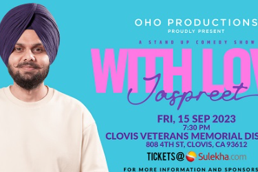 Fresno : Jaspreet Singh Stand-Up Comedy 2023 in Clovis, CA