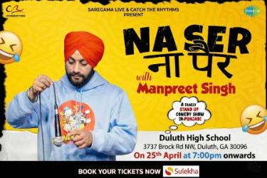 Naa Ser Naa Paair in Atlanta- A stand up comedy show by Manpreet Singh in Duluth, GA