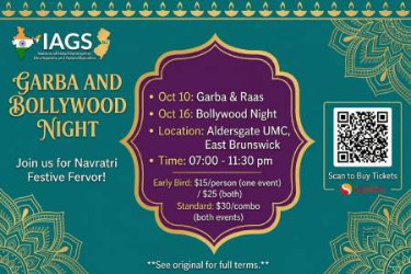 Garba And Bollywood Night In NJ - Oct - 16th