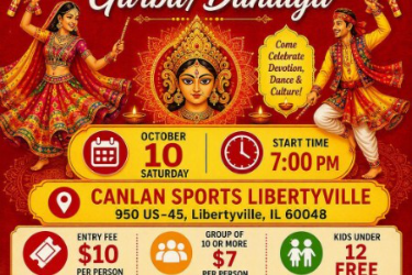 Garba & Dandiya with Mehul Rami & Friends in association with HMLC