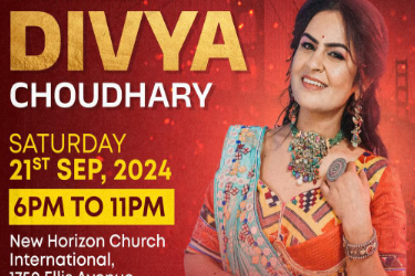 Garba Event 2024 with Divya Choudhary in Jackson in Jackson, MS