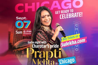 Garba Night with Prapti Mehta in Chicago in Naperville, IL