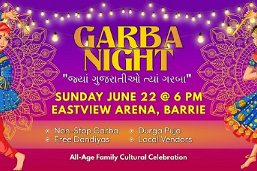 Garba Night, Barrie, ON