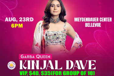 Garba Queen Kinjal Dave Killol Live in Seattle 2025