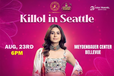 Garba Queen Kinjal Dave Killol Live in Seattle 2025 in Bellevue, WA