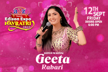 Navratri edison with Geeta Rabari Live Garba EDISON EXPO NEW JERSEY in Edison, NJ