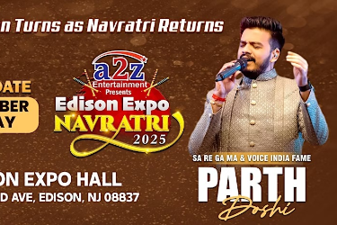 Garba With Parth Doshi - Live in Edison Expo New Jersey in Edison, NJ