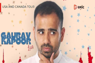 Gaurav Kapoor Live at Bay Area! in Hayward, CA