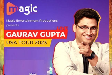 Gaurav Gupta Live in Chicago! in Naperville, IL