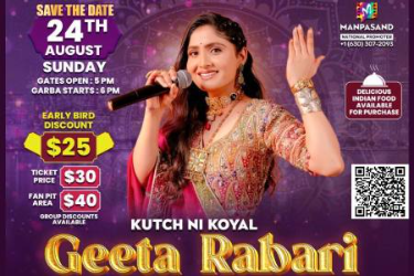 Geeta Rabari Garba 2025 in Delaware in Wilmington, DE