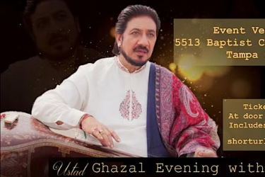 Ghazal Evening w Ustad Hamid Ali Khan in Tampa, FL
