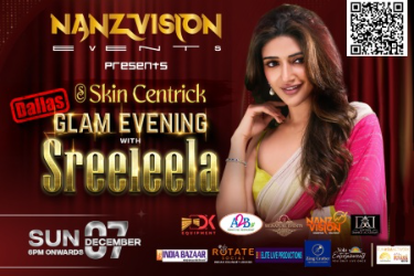 Glam Evening with Sreeleela in Mckinney, TX