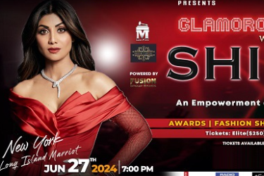 Glamorous night with SHILPA SHETTY- New York in Uniondale, NY