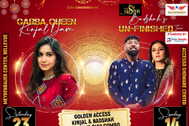 Golden Access Kinjal & Badshah Exclusive Combo in Bellevue, WA