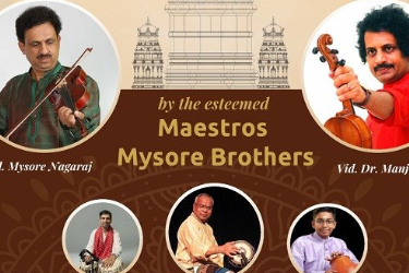 Grand Violin Concert by Maestros Mysore Brothers Live in Fremont 2024 in Fremont, CA