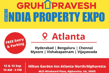 Gruhapravesh: India Property Expo In Atlanta - Sep12th - 10:00 AM
