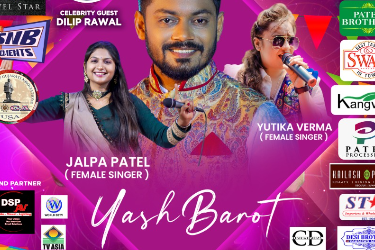 Gujarat Garba Mahotsav with Yash Barot, Jalpa Patel & Yuthika Verma in Lake City, GA