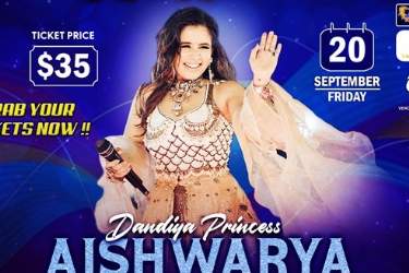 Gujarat Garba Mahotsav Atlanta 2024 with Aishwarya Majmudar in Tucker, GA