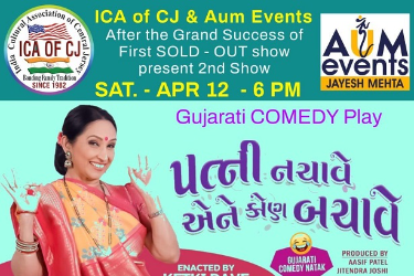 Gujarati Comedy Play "Patni Nachave Ane Kaun Bachave" *ing KETKI DAVE in Matawan, NJ