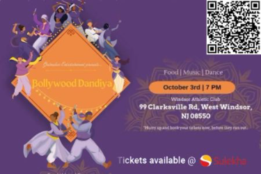 Gulmohar Entertainment presents Bollywood Dandiya in Newjersey in Princeton Junction, NJ