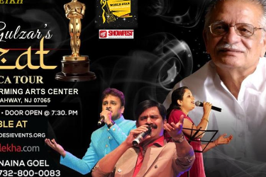 Gulzar Live in Ijaazat : An Evening of Music, Ghazal and Poetry with The Legend Himself in Rahway, NJ