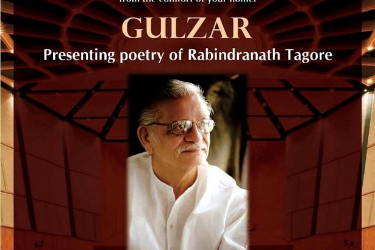 Gulzar - Presenting poetry of Rabindranath Tagore in , 