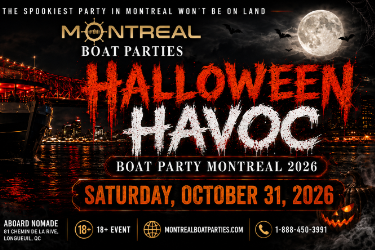 HALLOWEEN HAVOC BOAT PARTY MONTREAL 2026 | THE GHOST SHIP in Longueuil, QC