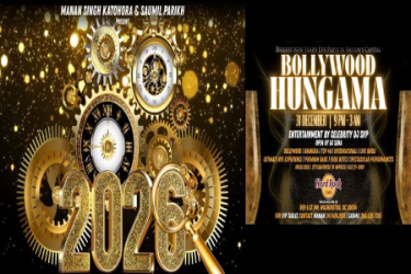 HARD ROCK DC Presents BOLLYWOOD HUNGAMA Official 2026 NYE Dance Party in Washington DC Metro Area in Washington, DC