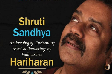 Hariharan Live in Concert – Shruti Sandhya in Redondo Beach, CA