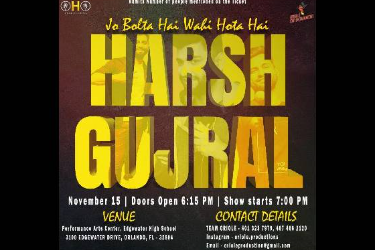 Orlando - Harsh Gujral - Jo Bolta Hai Wahi Hota Hai in Orlando, FL