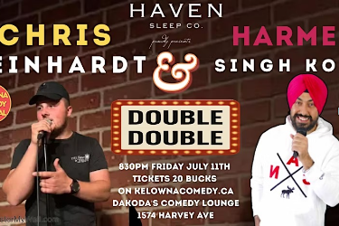 Haven Sleep Co presents Chris Reinhardt & Harmeet Singh Kohli in Kelowna, BC