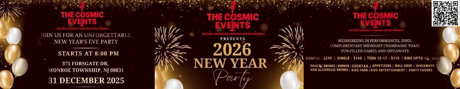 2026 New Year Party in New Jersey