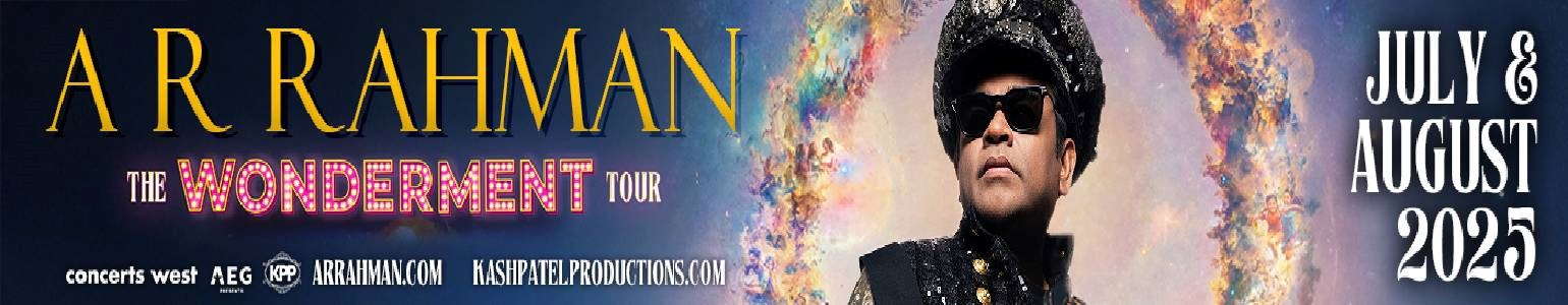 A R Rahman The Wonderment Tour Vancouver 2025