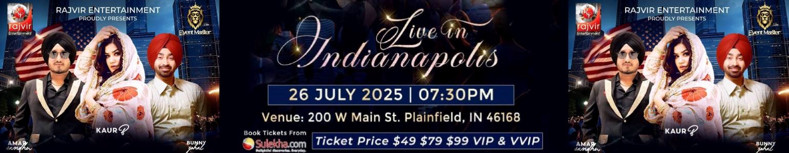 AMAR SANDHA KAUR BUNNY JISHAL LIVE IN INDIANA POLIS