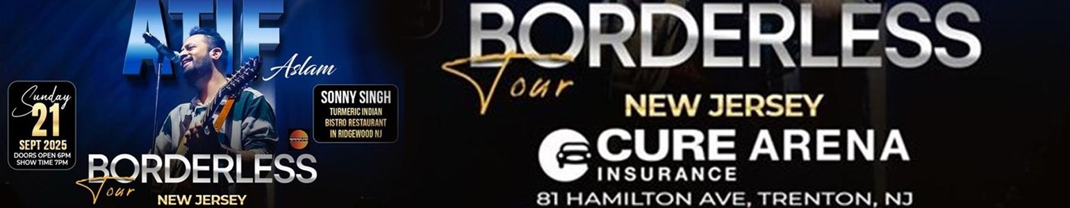 Atif Aslam's Borderless Tour Live Concert in New Jersey