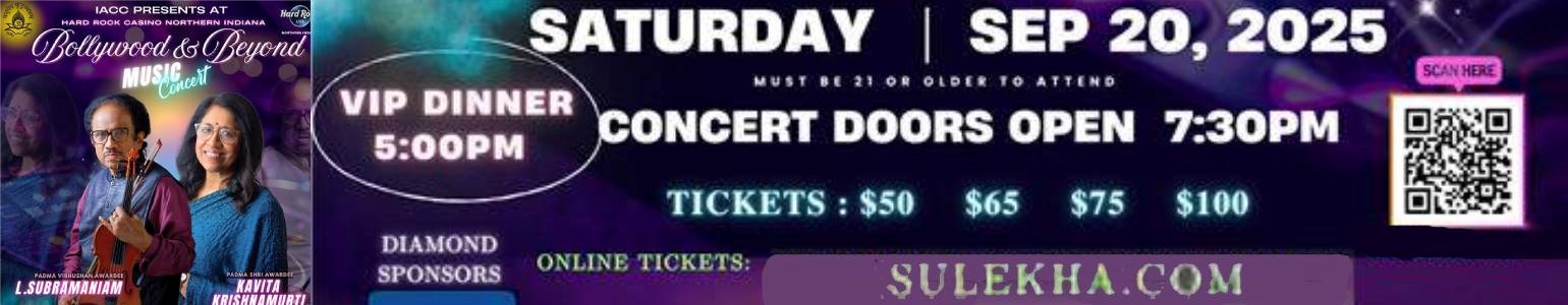 Bollywood & Beyond Music concert in indiana