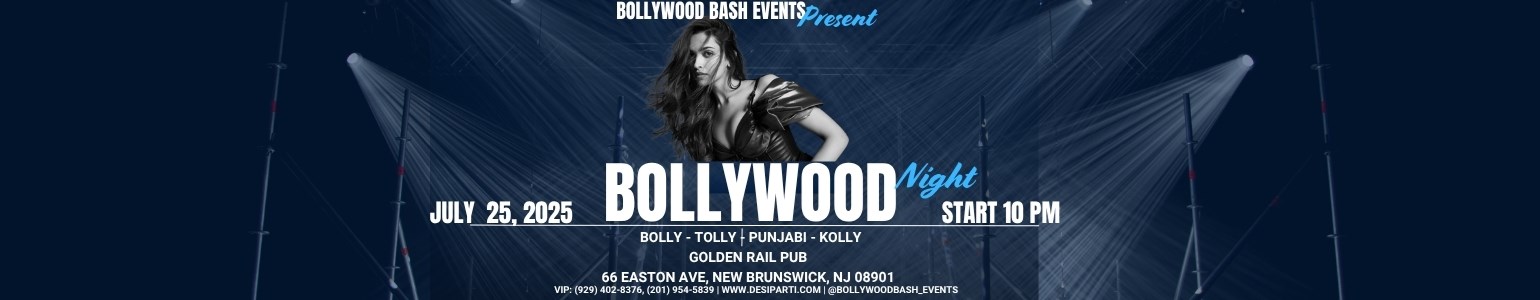 Bollywood Night Fridays  Golden Rail Pub