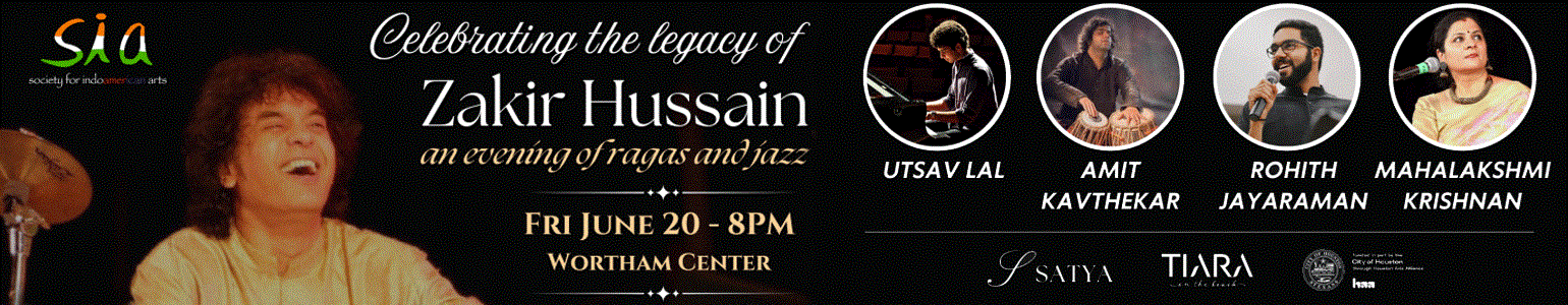 Celebrating the legacy of Zakir Hussain - an evening of ragas and jazz
