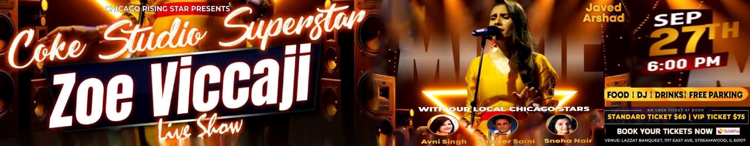 Coke Studio Superstar - Zoe Viccaji Live Show