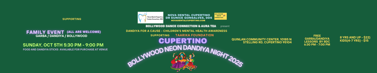 Cupertino Bollywood Neon Dandiya Night 2025