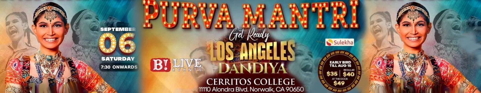 Purva Mantri Dandiya 2025 in Los Angeles