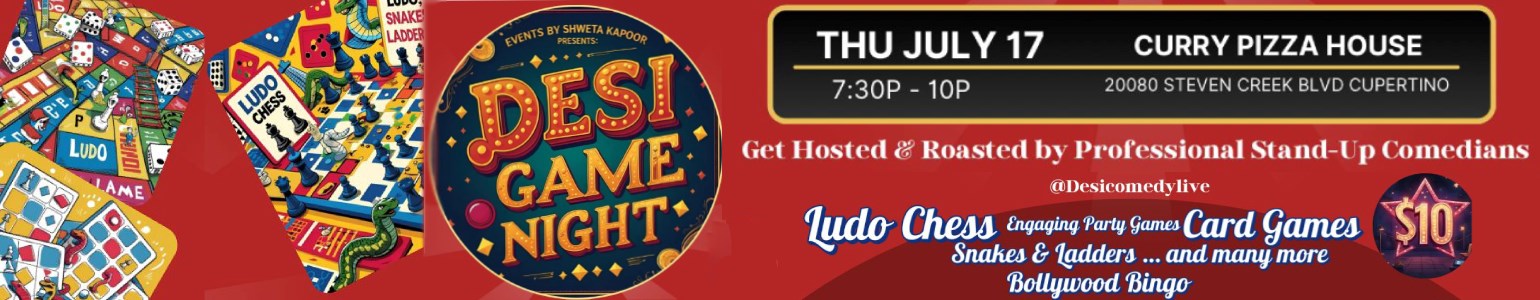 Desi Game Night – Fun, Laughter & Games! 
