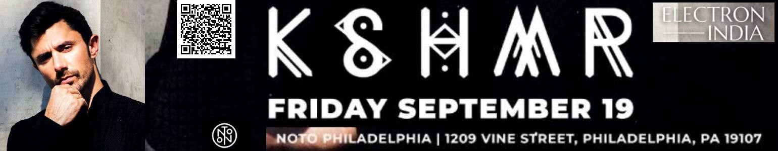 ELECTRON INDIA KSHMR IN PHILADELPHIA