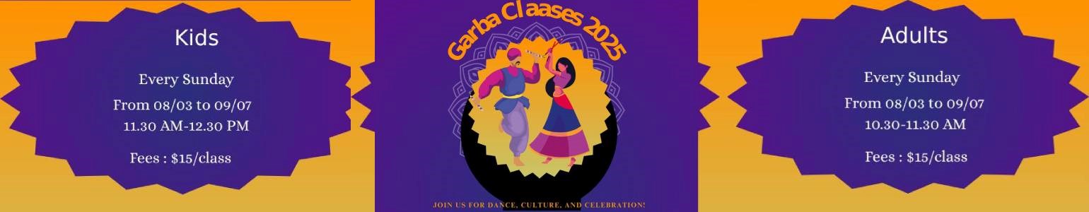 Garba Classes 2025