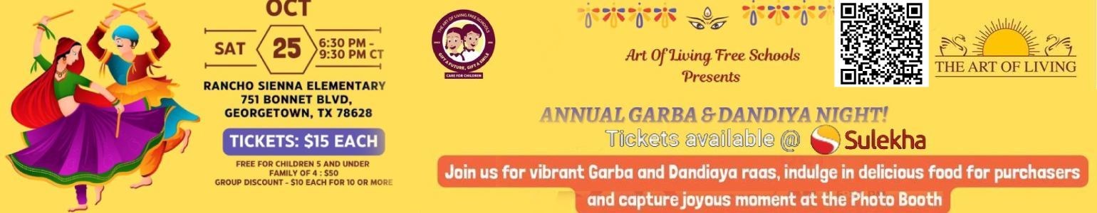 Grand Annual Garba & Dandiya Night 2025 In Texas
