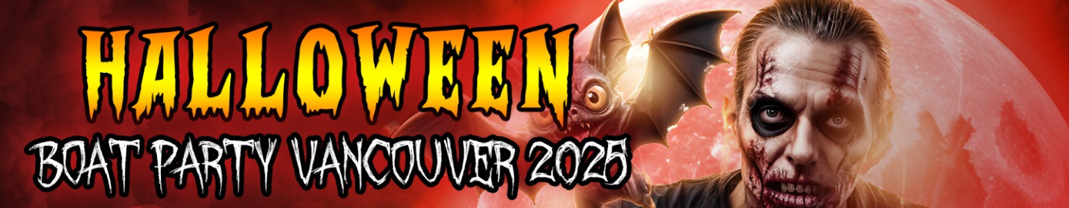 Halloween Boat Party Vancouver 2025 | Two Dance Floor | Largest Boat Party