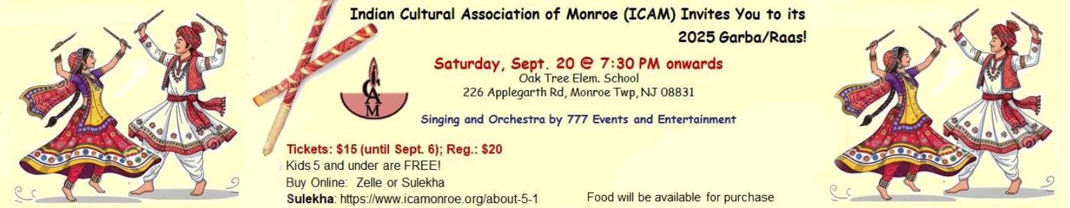 ICAM's 2025 Garba/Raas!