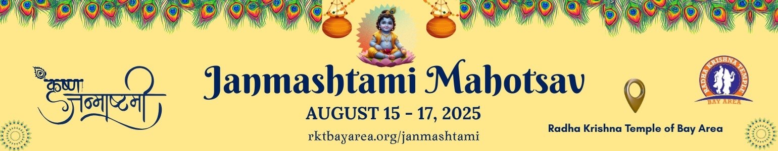 Janmashtami Mahotsav By Radha Krishna Temple Of Bay Area