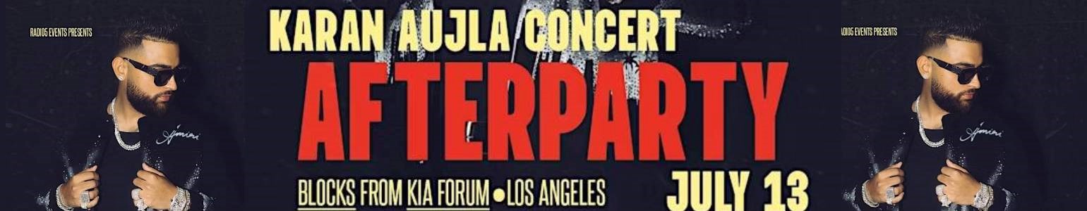 Karan Aujla Concert After Party